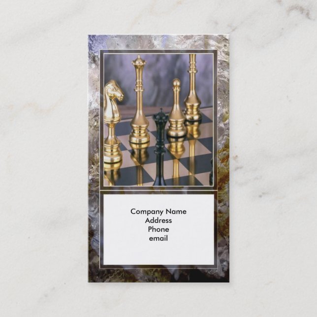 Investitions-Visitenkarte Visitenkarte (Vorderseite)