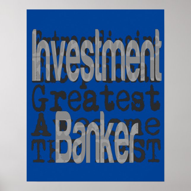 Investmentbank Extraordinator Poster (Vorne)