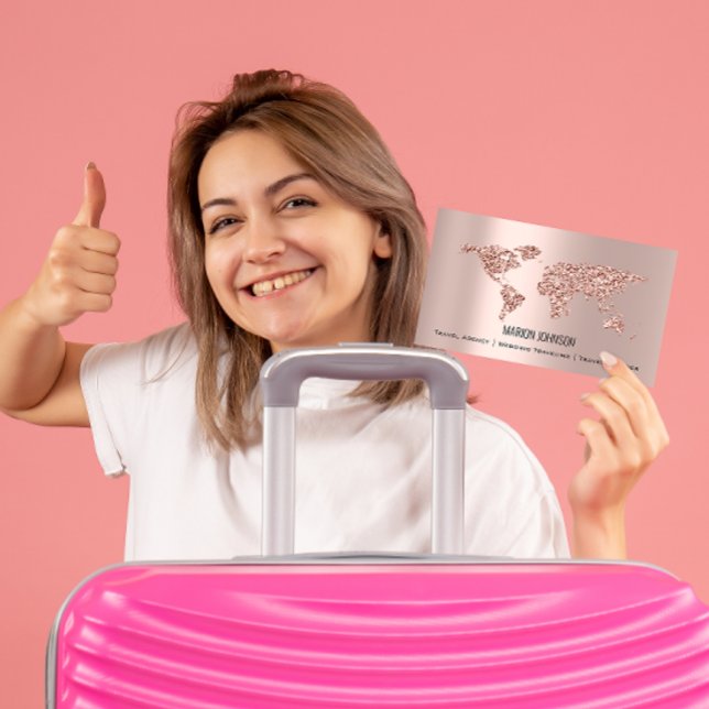 Investments Finance Wedding Travel World Rose Visitenkarte (Von Creator hochgeladen)