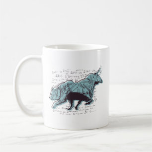 Investor Bears And Bulls Markt Kaffeetasse