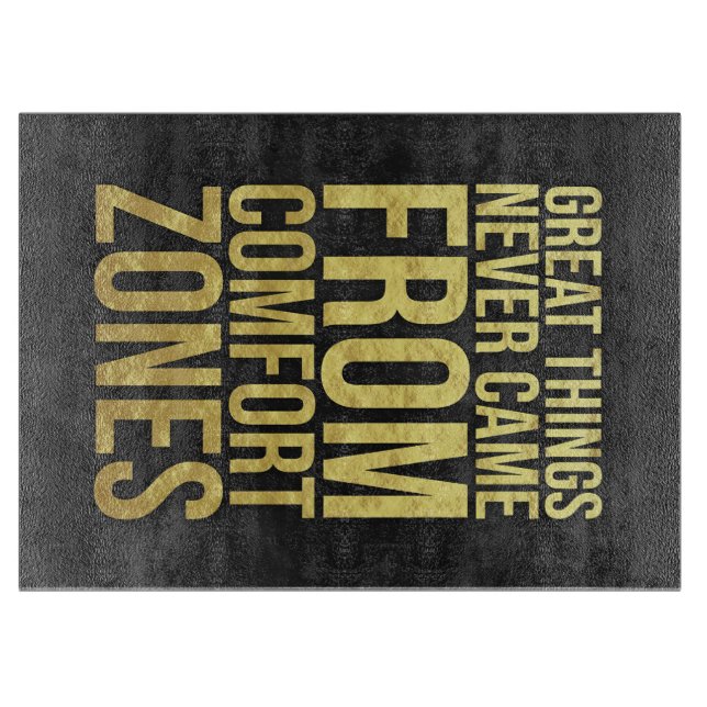 Investor Comfort Zones Schneidebrett (Vorderseite)