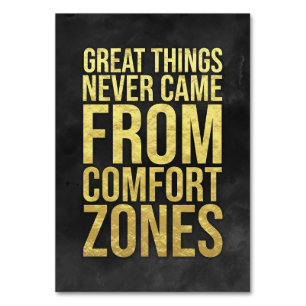 Investor Comfort Zones Tischnummer