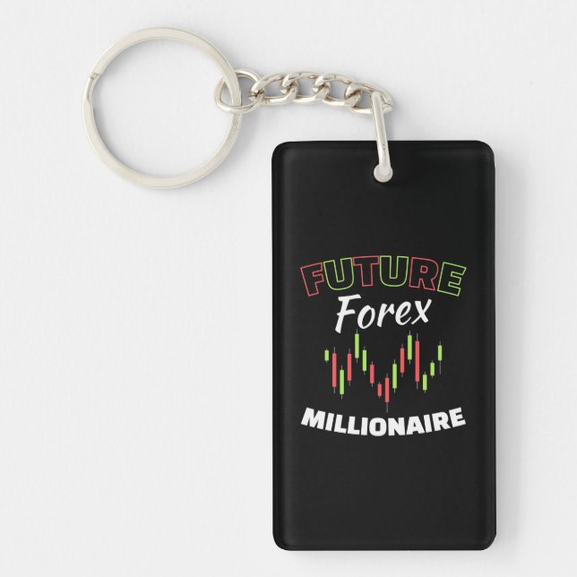 Investor Future Forex Millionaire Schlüsselanhänger (Vorderseite)