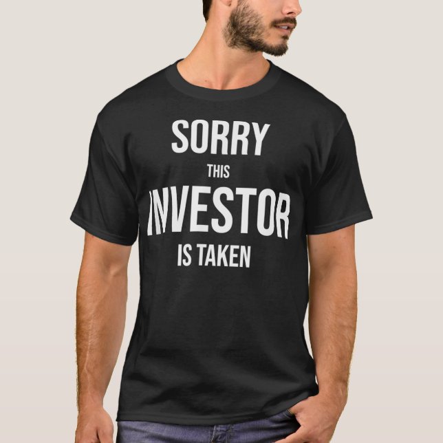 Investor Stock Market Trading Making Money T-Shirt (Vorderseite)