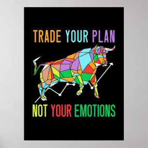 Investor Trade Your Plan Poster
