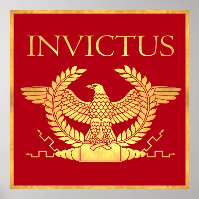 Invictus Ancient Gold Poster (Vorne)