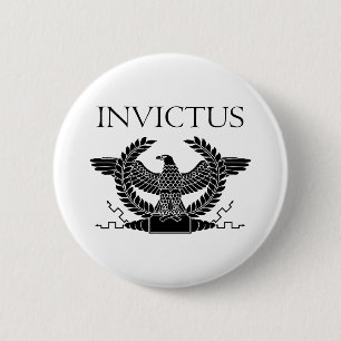 Invictus Black Eagle Button