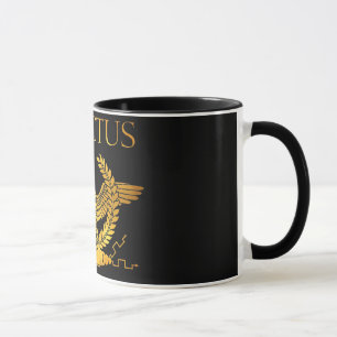 invictus goldene Logo-Tasse Tasse