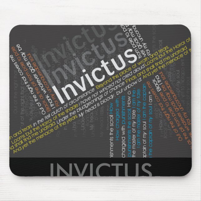 Invictus Mousepad (Vorne)
