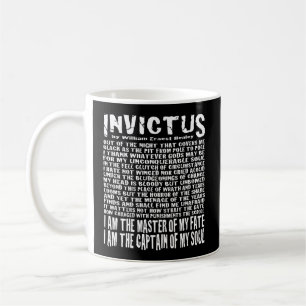 Invictus Poem Kaffeetasse