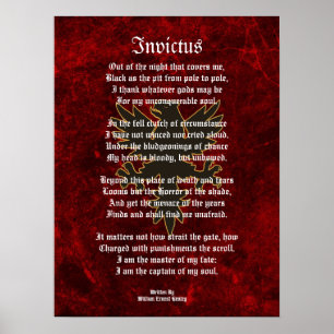 Invictus, Viktorianischer Adler Poster