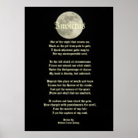 Invictus, Viktorianisches Gedicht auf Mondbild