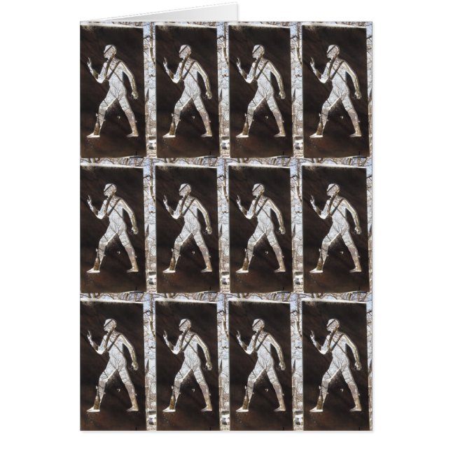 INVISIBLE MAN  NOTECARD (Vorne)