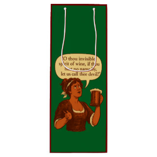 Invisible Spirit of Wine Geschenktüte Für Weinflaschen