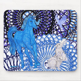 Invisible Unicorn Mousepad