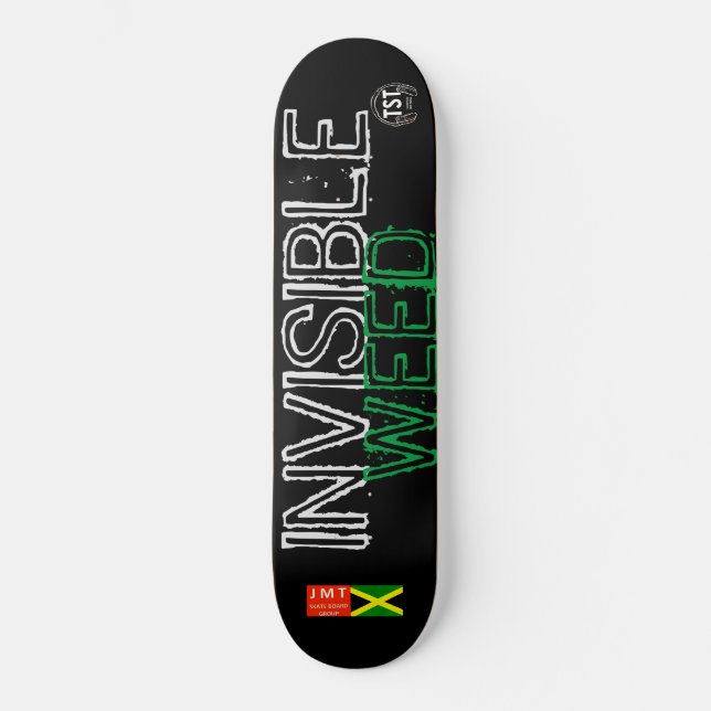 INVISIBLE WOCHENSKATEBOARTEN / JMT SKATEBOARD (Vorderseite)