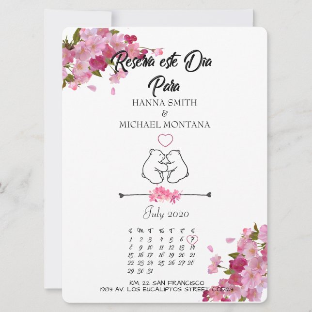 INVITACIÓN ANNIVERSARY / ANIVERSARIO EINLADUNG (Vorderseite)