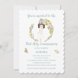 Invitación AURORA Primera Comunión Einladung