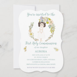 Invitación AURORA Primera Comunión Einladung