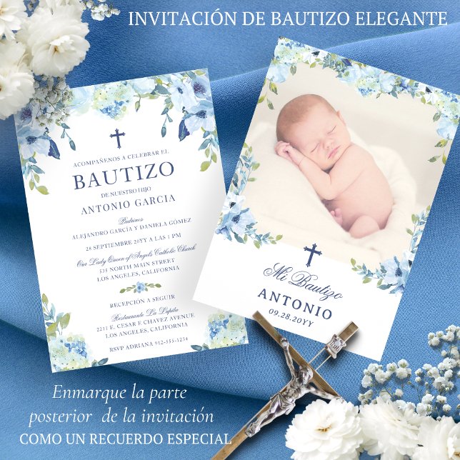 Invitación Bautizo para Niños Spanische Taufe Einladung (Von Creator hochgeladen)