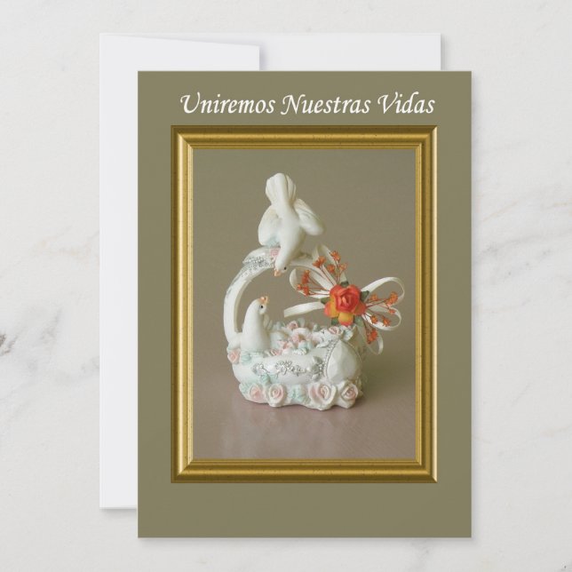 invitacion boda espanol einladung (Vorderseite)