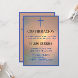 Invitación Confirmación/Bestätigungsfeier Einladung