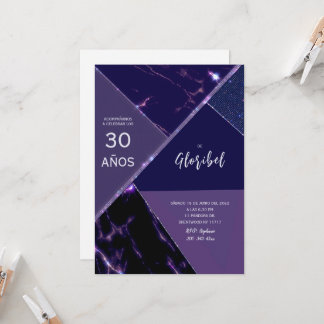 Invitación de 30 Años Mujer Einladung