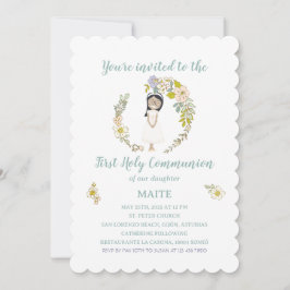Invitación de Comunión MAITE Einladung