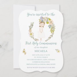 Invitación de Comunión MICAELA Einladung