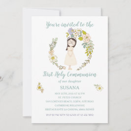 Invitación de Comunión SUSANA Einladung