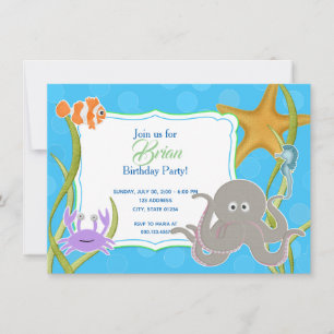 Invitación de Cumpleaños - Fiesta Bajo EL Mrz Einladung