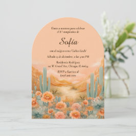Invitación De Cumpleaños Temática Cielito Lindo Einladung