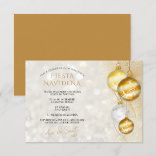 Invitación Decorativa Para Fiesta De Navidad Einladung