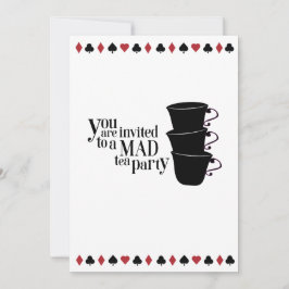 Invitación editable Wonderland Einladung