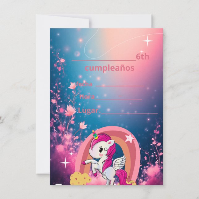 Invitacion Einladung (Vorderseite)