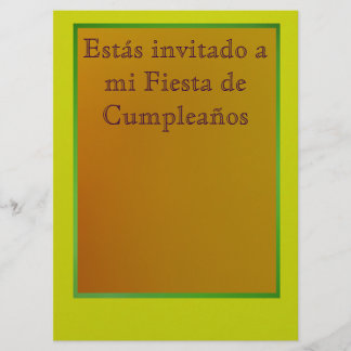 Invitación - Fiesta de Cumpleaños Einladung