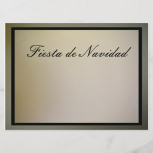 Invitación - Fiesta de Navidad Einladung
