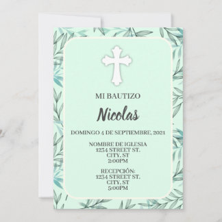INVITACION NEUTRAL PARA EVENTO RELIGIOSO EINLADUNG
