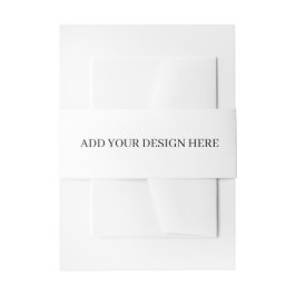 Invitation Belly Band