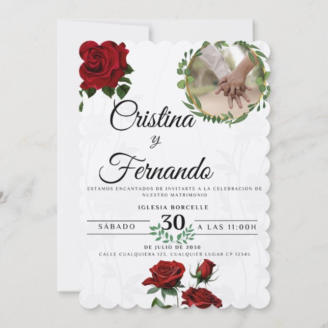 Invitation Einladung (Vorderseite)