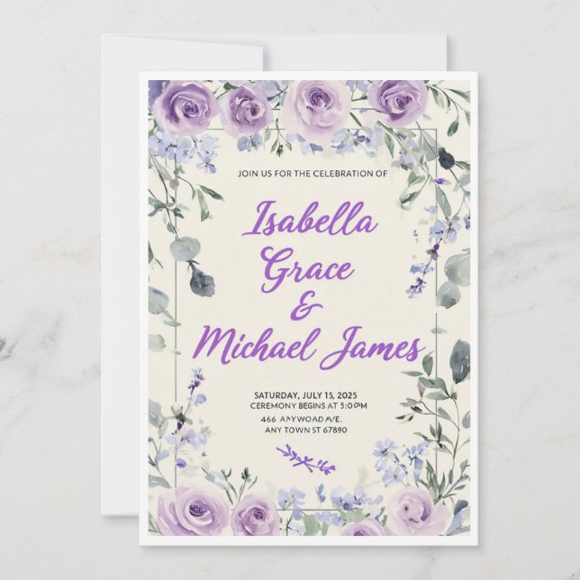 Invitation Einladung (Vorderseite)