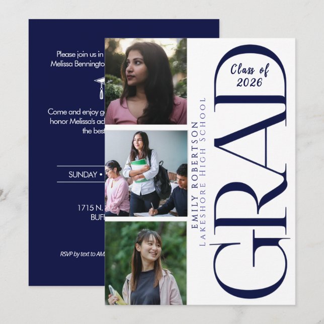 Invitation Einladung (Vorne/Hinten)