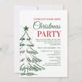 Invitation Festive Cheer Gif te Christmas Card Einladung