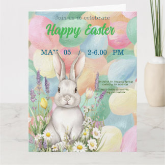 invitation to Easter with Peter Rabbit Dankeskarte