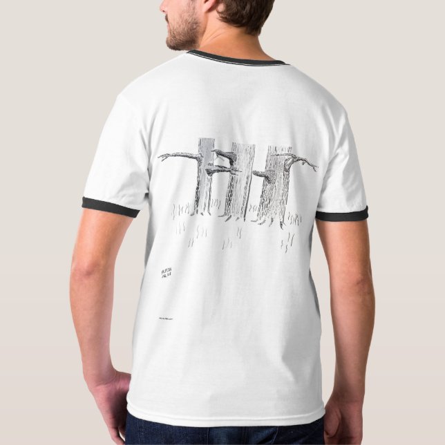 Invitation to the Ring of Trees T-Shirt (Rückseite)