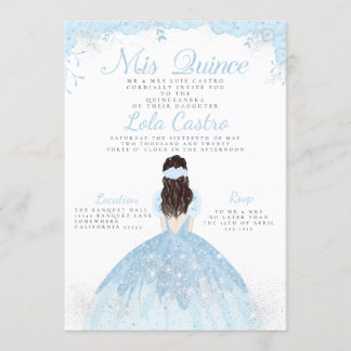 INVITATION VON QUINCEANERA EINLADUNG