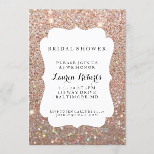 Invite - Brautparty Day Fab - Rose Gold Einladung