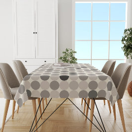 Inviting Gray Scandi Tablecloth for Memorable Meal Tischdecke