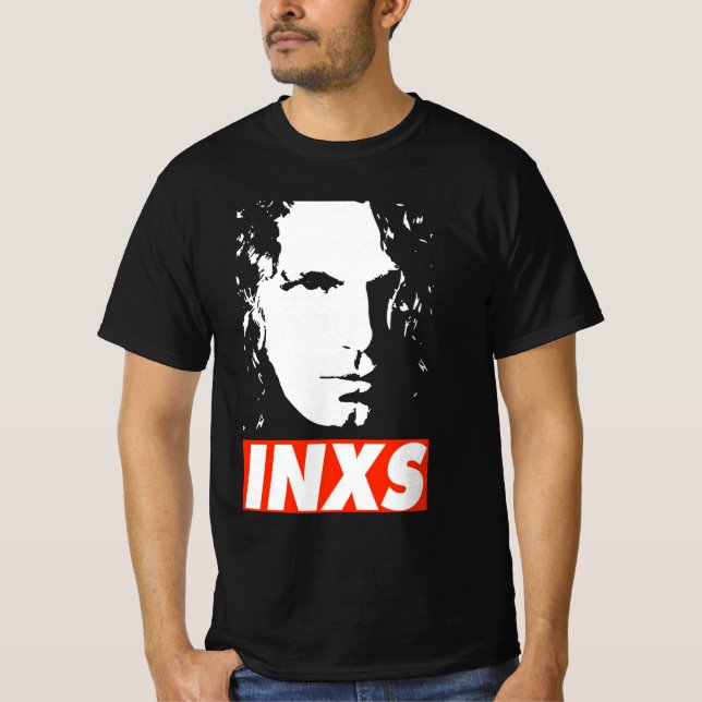 INXS Kick 2 Klassischer Tanz T-Shirt (Vorderseite)