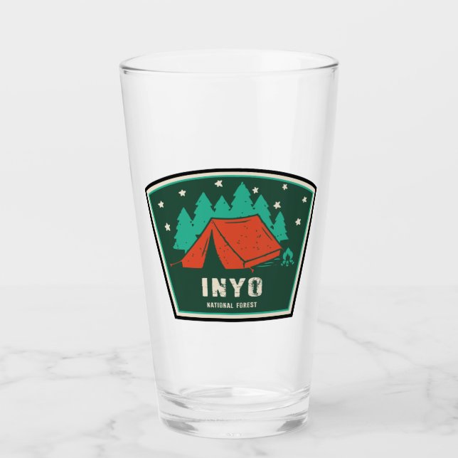 Inyo National Forest Camping Glas (Vorderseite)